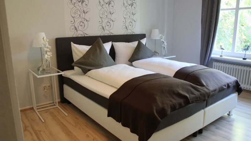 Zimmer auf dem Büchtmannshof - Doppelbett